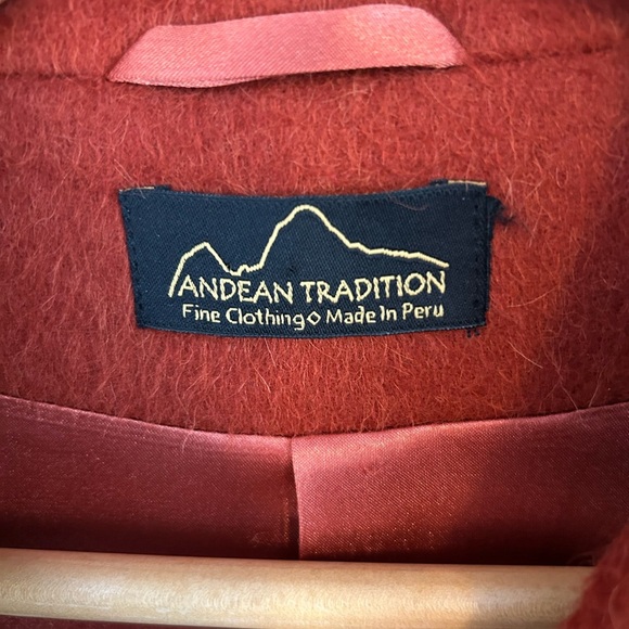 Andean Tradition Baby Alpaca/Wool Jacket Blazer. Probable Medium. - Picture 2 of 16